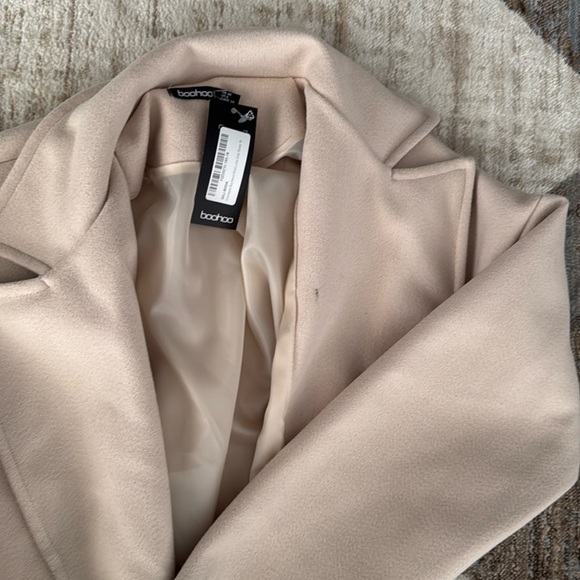 BOOHOO long wool coat - Picture 2 of 4